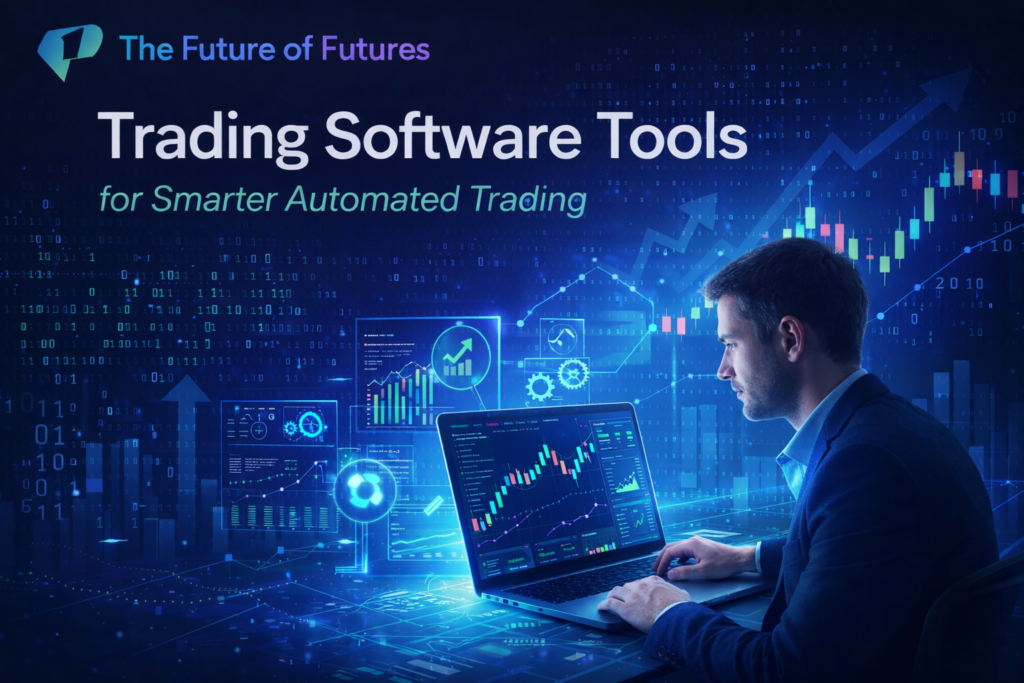 Trading software tools dashboard for automated trading strategies